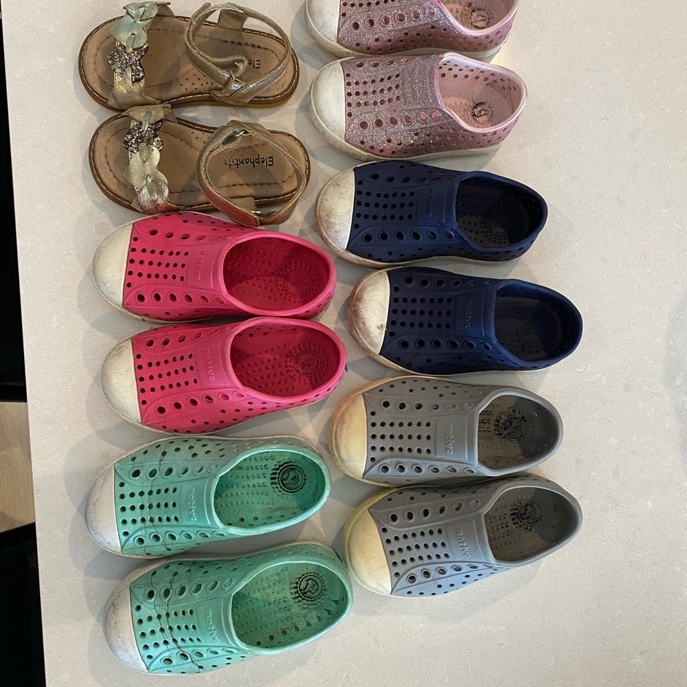 Lot of Native shoes
